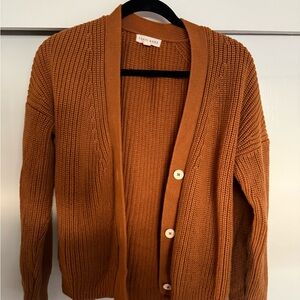 Tradlands Burnt Sienna Shelter Cardigan XXS